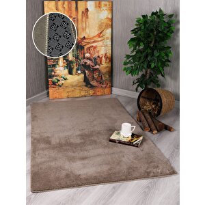 Modern Dekoratif Kaymaz Taban Simirna  Halı Yolluk 150x150 cm