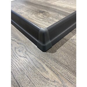 6 Cm Gümüş Süpürgelik Iç Köşe Dış Köşe Aparat