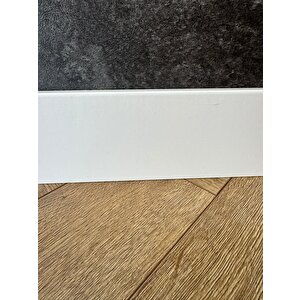 10 Cm Yalı Serisi K10 Model Lake Beyaz Pvc Süpürgelik