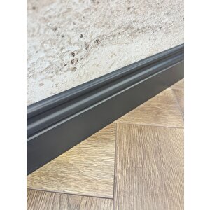 10 Cm Yalı Serisi Antrasit Pvc Süpürgelik