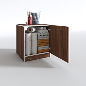 Kenzlife Kapaklı Mutfak Dolabı Melek29 Cvz 039x029x29 Banyo Ofis Komodin (m)