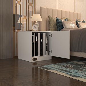 Kenzlife Kapaklı Mutfak Dolabı Melek29 Byz 039x029x29 Banyo Ofis Komodin (m)