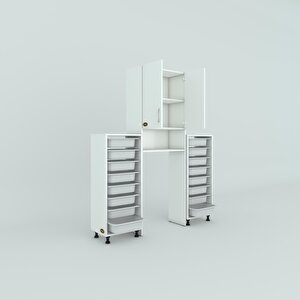 Çamaşır Makinesi Dolabı Sinemsepetduble Byz 08 Li Banyo Arkalıksız Kurutma Bulaşık