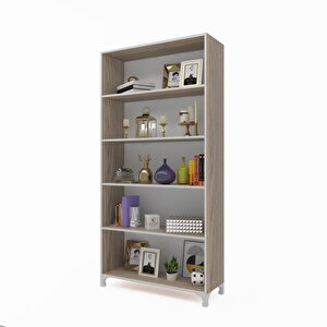 Kitaplık Tuğçe 188*090*020 Crd Ayaklı Mutfak Dolabı Banyo Ofis Ayakkabılık Kiler