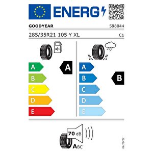 285/35r21 105y Eagle F1 Asymmetric 6 * Xl Oto Yaz Lastiği (üretim: 2024)