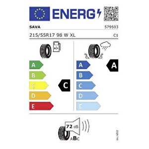 215/55r17 98w Intensa Uhp 2 Xl Fp Oto Yaz Lastiği (üretim: 2023)