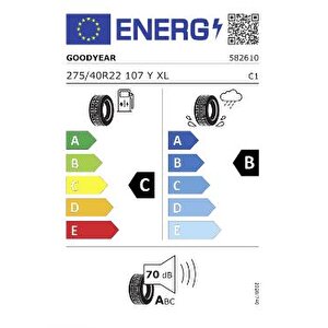 275/40r22 107y Eagle F1 Asymmetric 3 Suv Xl Fp Oto Yaz Lastiği (üretim: 2023)