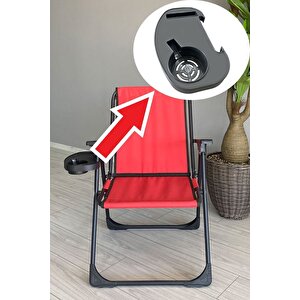 Kamp Sandalyesi Koltuğu Bardaklığı Piknik Sandalye Koltuk Yan Sehpası Aparat Bardaklık