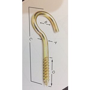 Ersa 21x100 Açik Pi̇ton 100 Adet         A-4,22 B-18 C-68 D-30