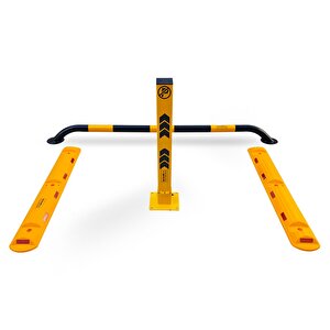 Kişisel Park Bariyeri Seti - Siyah Eko