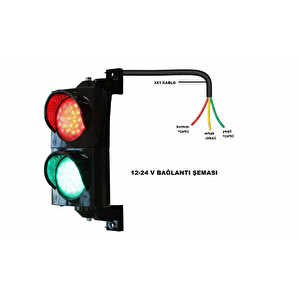 100 Mm Power Led'li İkili Sinyal Verici