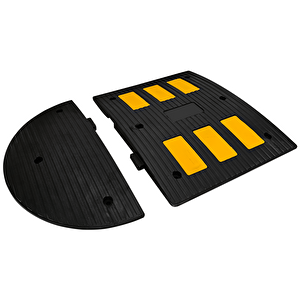 Kauçuk Hız Kesici 6 Bantlı, Yol Kasisi 60 X 50 X 4,5 Cm