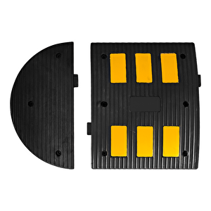 Kauçuk Hız Kesici 6 Bantlı, Yol Kasisi 60 X 50 X 4,5 Cm