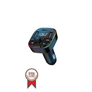 Torima G11 20w Pd Şarj Özellikli Dijital Göstergeli Bluetooth Fm Transmitter