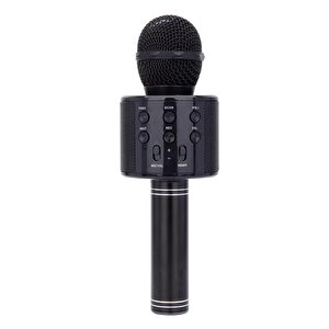 Torima Ws-858 Karaoke Mikrofon Aux Usb Ve Sd Kart Girişli Bluetooth Hoparlör Siyah