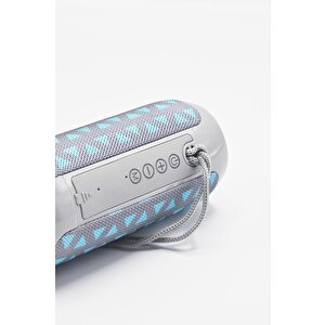 Torima Açık Mavi-gri Tgrm 117 Kablosuz Taşınabilir Bluetooth Hoparlör
