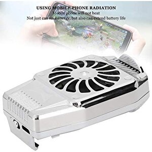 Torima H15 Gümüş Cep Telefonu Soğutucu Taşınabilir Fan