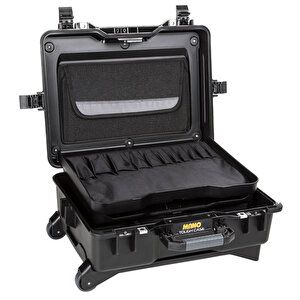 Mano Mtc 430bt Si̇yah Bez Takım Dizmeli Plastik Bölmeli Tough Case Pro Takım Çantası