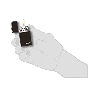 Zippo 28123zl Slim High Polish Black Çakmak