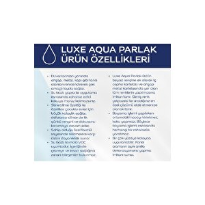 Marshallaqua Luxe Su Bazlı Parlak Akrilik Esaslı Dekoratif Boya 2.5  Lt