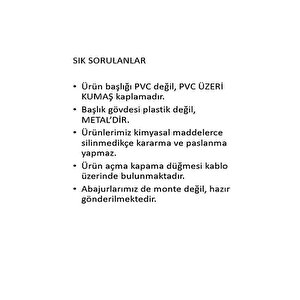 Doha Krom Kaplama Gövde Işıklı Özel Tasarım Metal Lambader - Krom Şeritli Haki