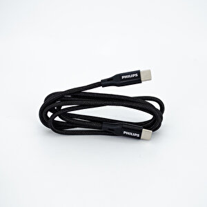 6a 100w Type-c To Type-c Örgülü Hızlı Data Ve Şarj Kablosu 50cm + Winex Usba To Type-c 3.1 Otg Çevirici Dönüştürücü Adaptö