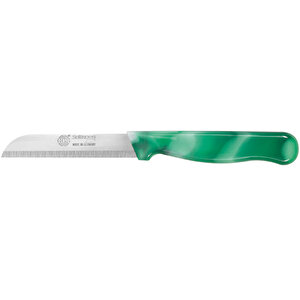 Ggs Solingen Meyve Sebze Bıçağı Dişli Mermer Desen Yeşil