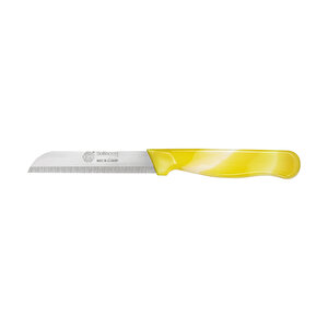 Ggs Solingen Meyve Sebze Bıçağı Dişli Mermer Desen Sarı