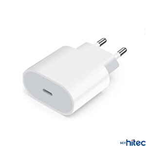 Schitec Pd35w Type-c Çıkışlı Ev Tipi Şarj 2in1 5a 120w Type-c To Type-c Ve Lightning Hızlı Şarj Kablolu Set Beyaz