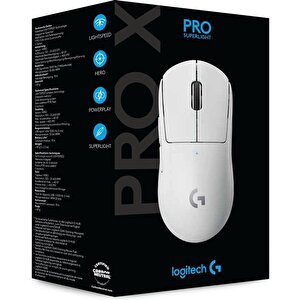 Logitech G Pro X Superlight Kablosuz Oyuncu Mouse Beyaz 910-005943