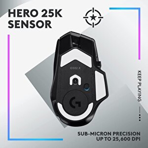 Logitech G G502 X Plus Kablosuz Hero 25k Sensörlü Rgb Aydınlatmalı Oyuncu Mouse - Siyah