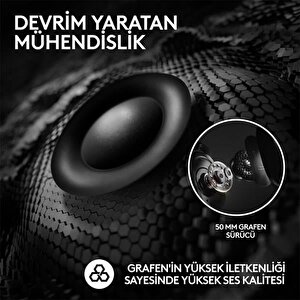 Logitech G Pro X 2 Lightspeed Kablosuz Dts:x Headphone 2.0 - 7.1 Surround Ses Oyun Kulaklığı - Siyah