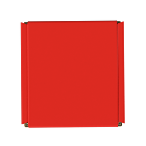 8x8x4 - 100 Adet Kırmızı Hediye Karton Kilitli Kutusu 100 Adet