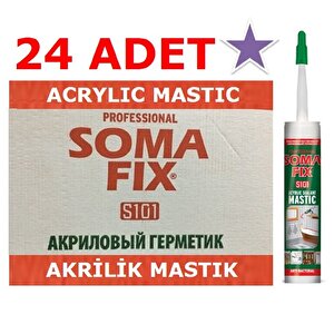 24 Adet Kırmızı Rtv Silikonu Sıvı Conta 280 Ml