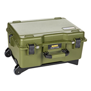 Mtc 460c Yeşi̇l Yumurta Sünger  Kare Lazer Kesim Süngerli Tough Case Pro Takım Çantası