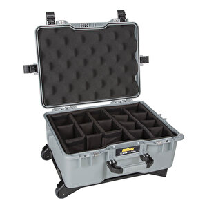 Mtc 460p Gri  Yumurta Sünger  Bez Bölmeli Tough Case Pro Takım Çantası