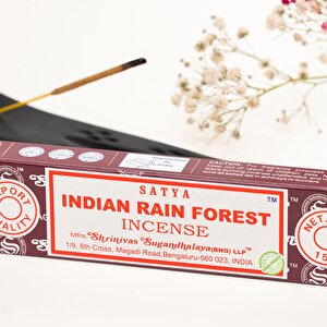Satya Hint Yağmur Ormanları Aromalı El Yapımı Masala Çubuk Tütsü
