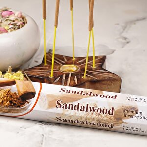 Sandalwood Doğal Premium Çubuk Tütsü