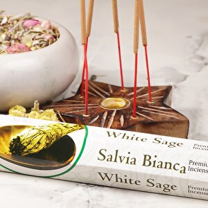 Aromatika White Sage Doğal Premium Çubuk Tütsü