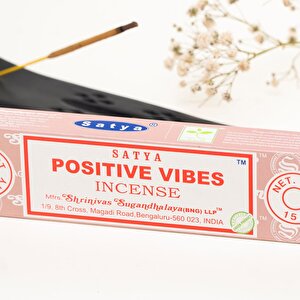 Satya Positive Vibes Aromalı El Yapımı Masala Çubuk Tütsü