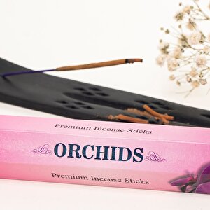 Aromatika Orkide Aromalı Doğal Premium Çubuk Tütsü