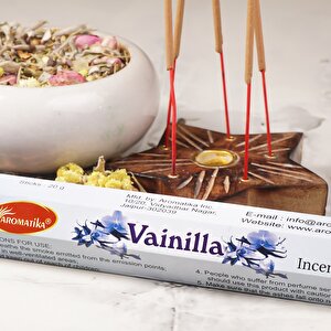 Aromatika Vanilla Doğal Premium Çubuk Tütsü