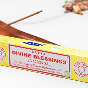 Satya Divine Blessings Aromalı El Yapımı Masala Çubuk Tütsü