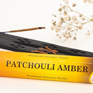 Aromatika Patchouli & Amber Doğal Premium Çubuk Tütsü