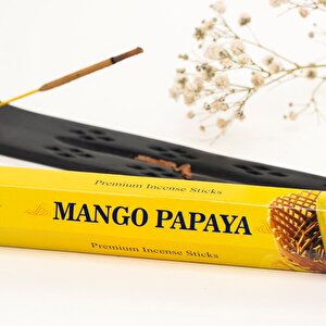 Aromatika Mango Papaya Aromalı Doğal Premium Çubuk Tütsü