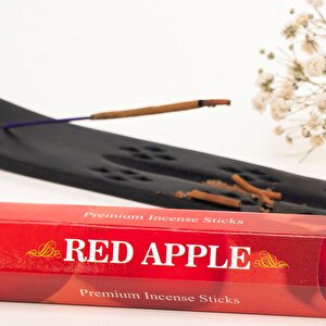 Kırmızı Elma Aromalı Doğal Premium Çubuk Tütsü