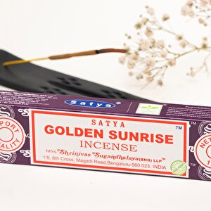 Satya Golden Sunrise Aromalı El Yapımı Masala Çubuk Tütsü