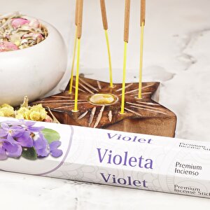 Aromatika Violet Doğal Premium Çubuk Tütsü