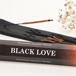 Siyah Aşk Aromalı Doğal Premium Çubuk Tütsü