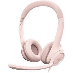 H390 Usb Gürültü Önleyici Mikrofonlu Kulaklık - Pembe